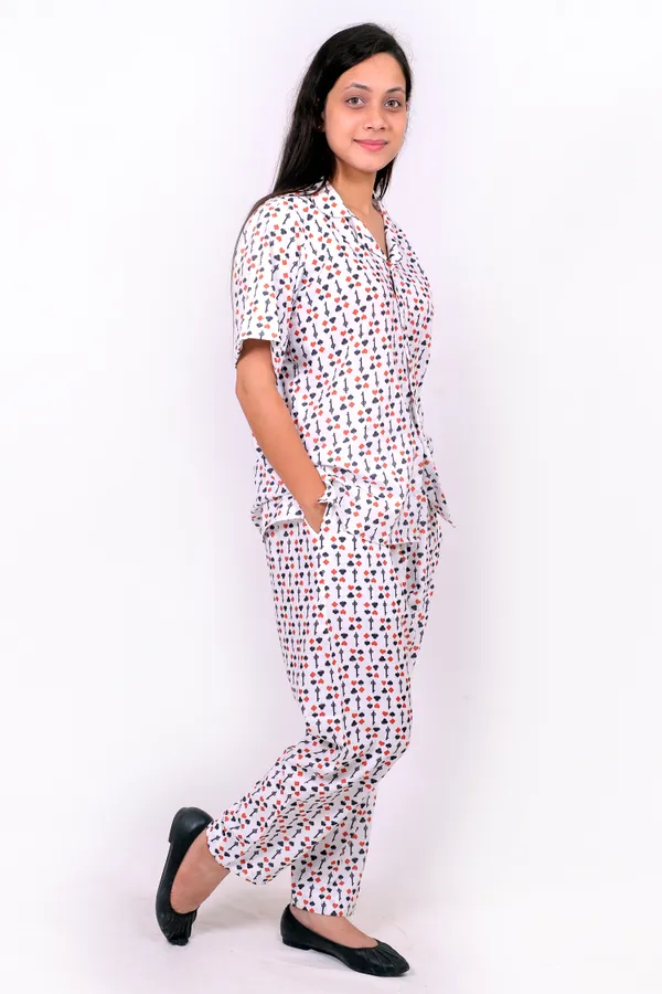 White_Cotton_Premium_&_Elegant_Co-Ord_Set_For_Women