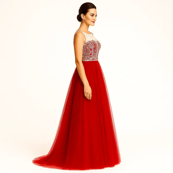 Green_Cotton_Premium_&_Elegant_Dress_For_Women