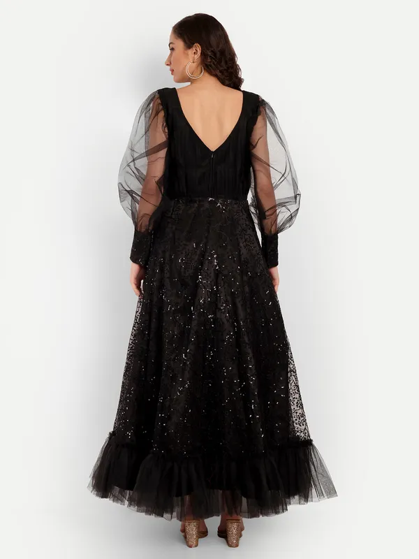 Black_Cotton_Premium_&_Elegant_Dress_For_Women