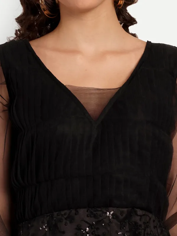 Black_Cotton_Premium_&_Elegant_Dress_For_Women