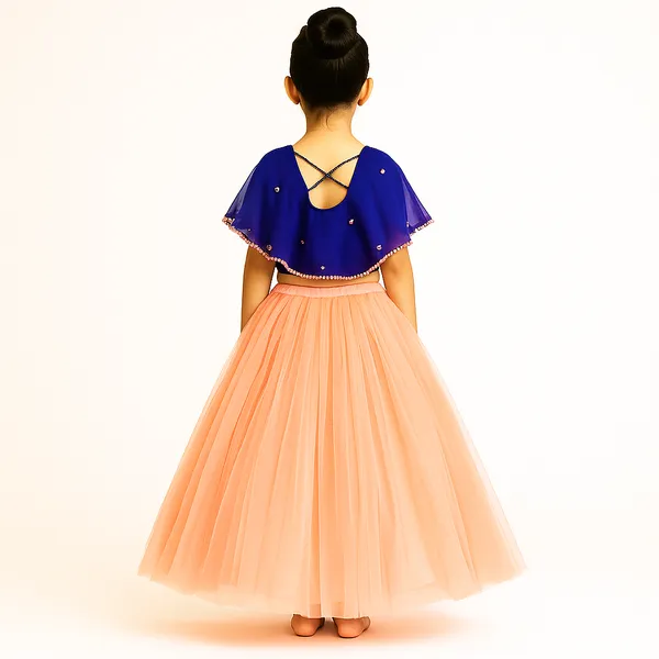 Orange_And_Blue_Cotton_Premium_&_Elegant_Lehenga_Choli_For_Girls