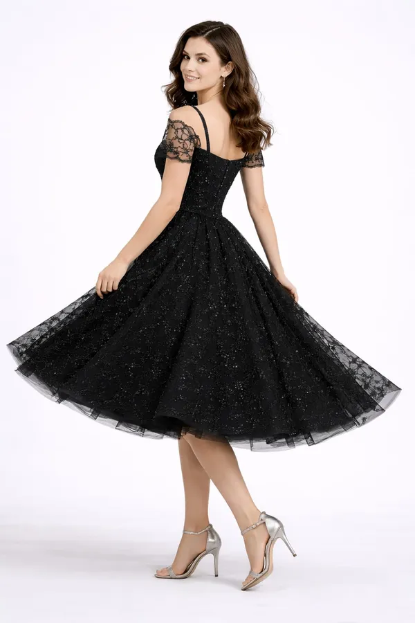 Women_Embellished_Net_Fit_&_Flare_Dress