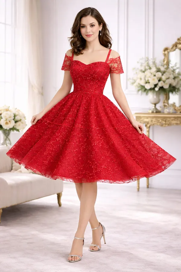 Women_Embellished_Net_Fit_&_Flare_Dress