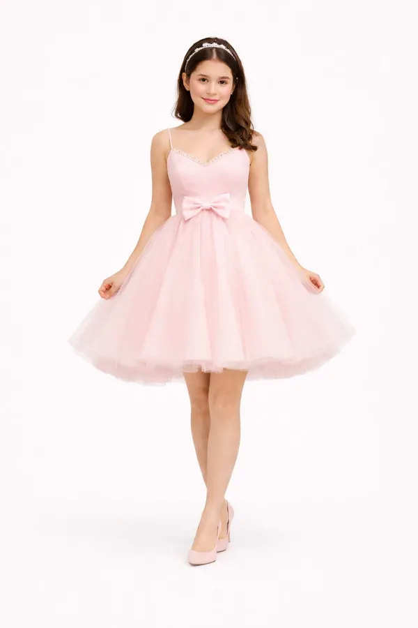 Womens_knee_length_tulle_dress_for_any_occasion