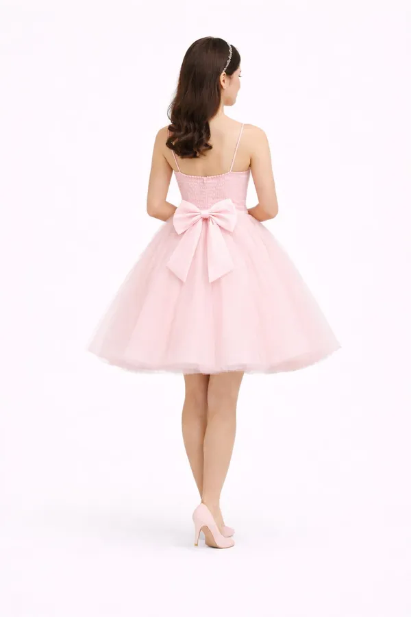Womens_knee_length_tulle_dress_for_any_occasion