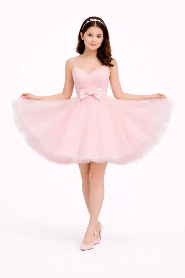 Womens_knee_length_tulle_dress_for_any_occasion