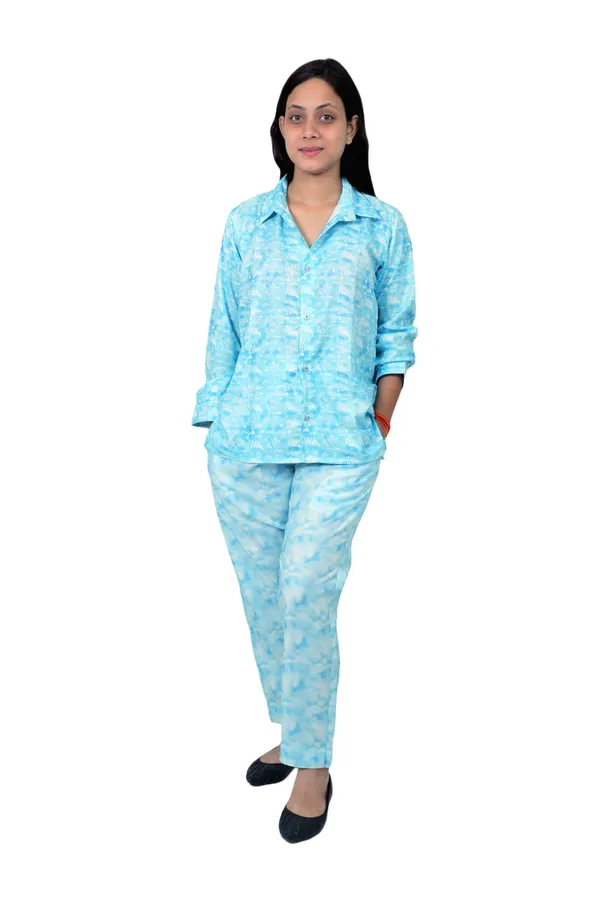 Blue_Cotton_Premium_&_Elegant_Night_Suit_For_Women