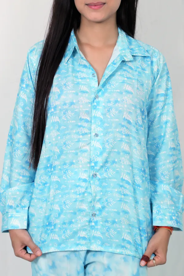 Blue_Cotton_Premium_&_Elegant_Night_Suit_For_Women