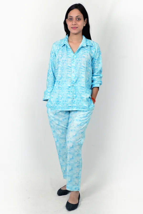 Blue_Cotton_Premium_&_Elegant_Night_Suit_For_Women