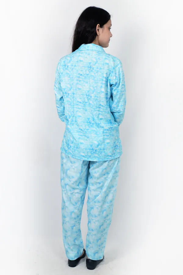 Blue_Cotton_Premium_&_Elegant_Night_Suit_For_Women
