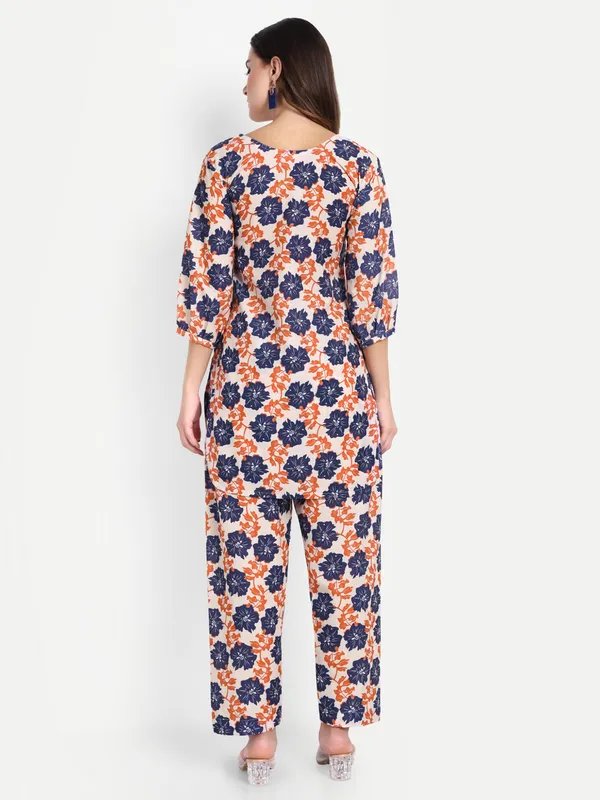 Cream_Cotton_Premium_&_Elegant_Night_Suit_For_Women