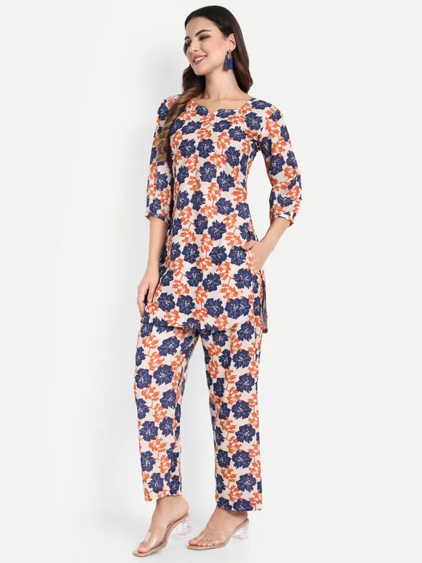Cream_Cotton_Premium_&_Elegant_Night_Suit_For_Women