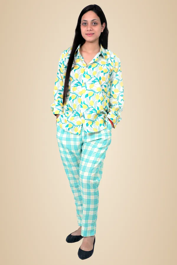 Yellow_Cotton_Premium_&_Elegant_Night_Suit_For_Women