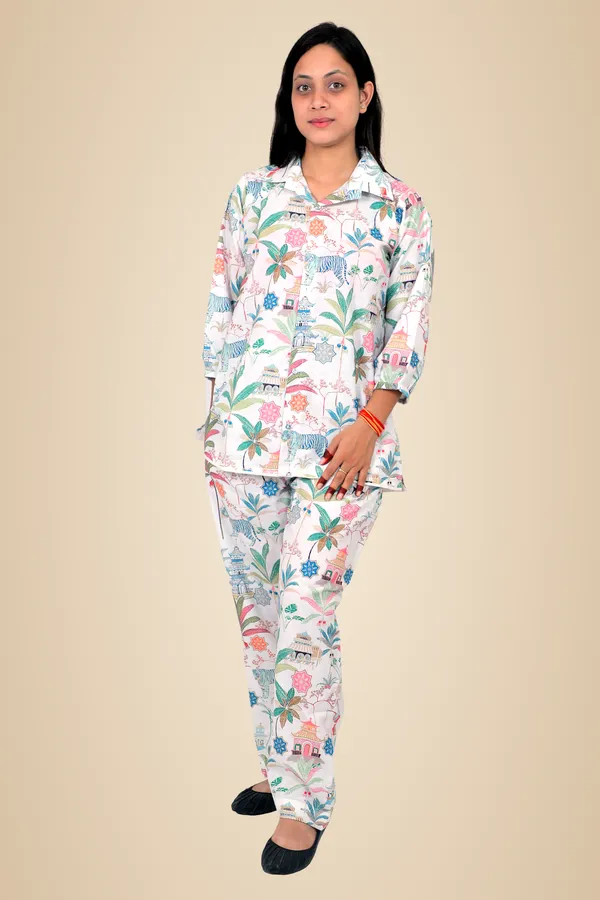 Pink_Cotton_Premium_&_Elegant_Night_Suit_For_Women