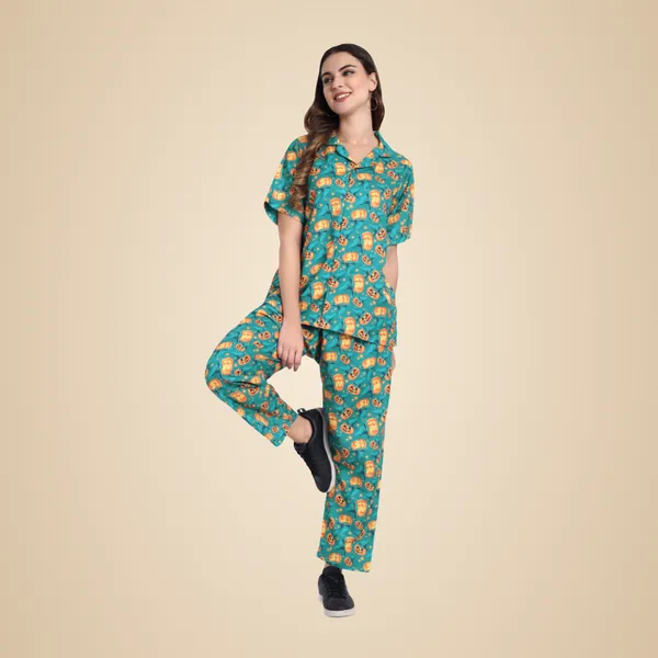 Green_Cotton_Premium_&_Elegant_Co-Ord_Set_For_Women