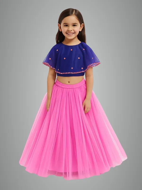 Blue_And_Pink_Cotton_Premium_&_Elegant_Lehenga_Choli_For_Girls