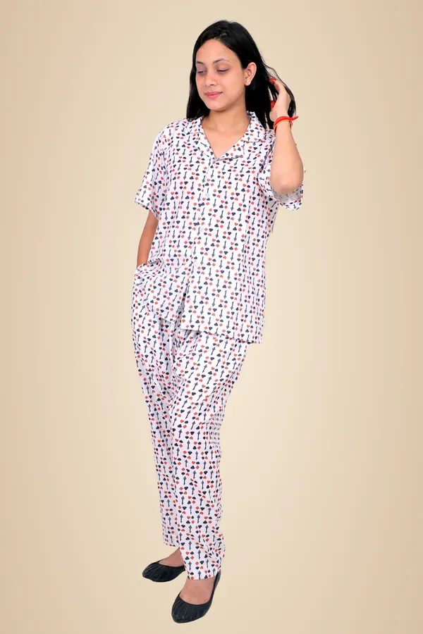 White_Cotton_Premium_&_Elegant_Co-Ord_Set_For_Women