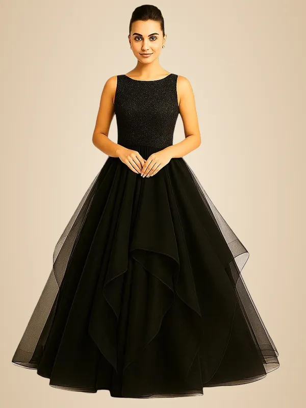 Black_Cotton_Premium_&_Elegant_Gown_For_Women