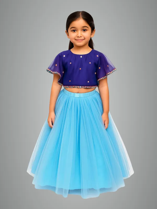 Blue_Cotton_Premium_&_Elegant_Lehenga_Choli_For_Girls