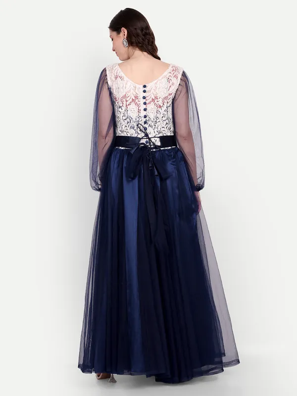 Blue_Cotton_Premium_&_Elegant_Dress_For_Women
