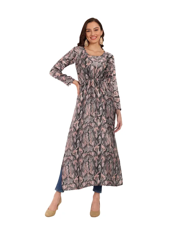 Grey_Cotton_Premium_&_Elegant_Kurti_&_Pant_For_Women