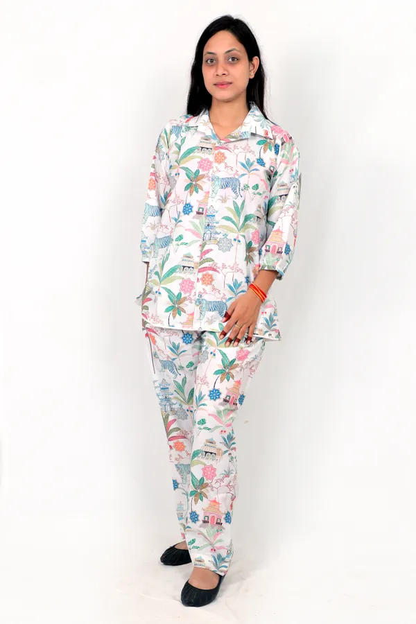 Pink_Cotton_Premium_&_Elegant_Night_Suit_For_Women