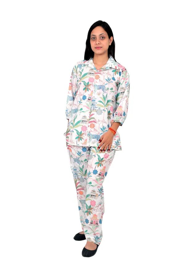 Pink_Cotton_Premium_&_Elegant_Night_Suit_For_Women