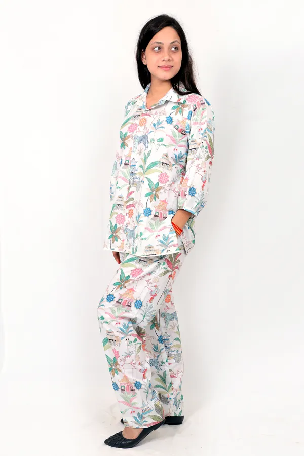 Pink_Cotton_Premium_&_Elegant_Night_Suit_For_Women