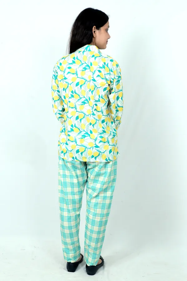 Yellow_Cotton_Premium_&_Elegant_Night_Suit_For_Women
