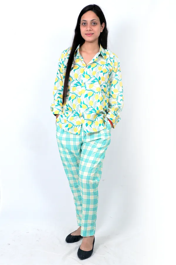 Yellow_Cotton_Premium_&_Elegant_Night_Suit_For_Women