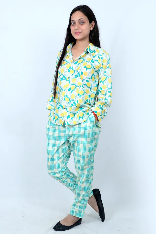 Yellow_Cotton_Premium_&_Elegant_Night_Suit_For_Women