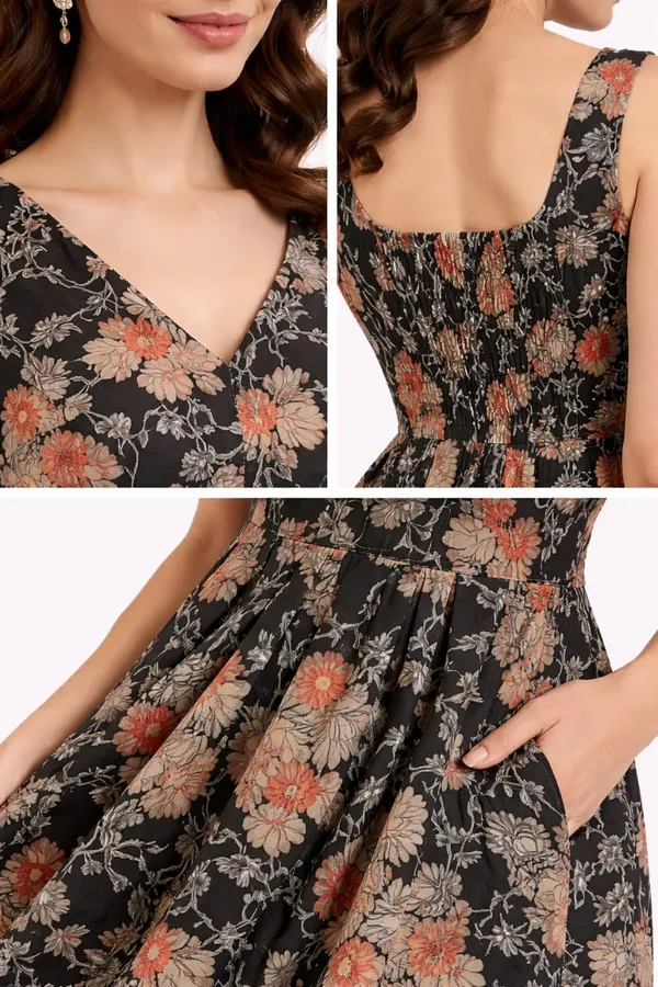 womens_knee_lenght_printed_dress