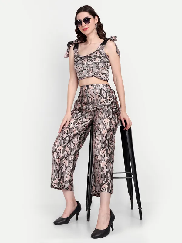 Grey_And_Brown_Cotton_Premium_&_Elegant_Co-Ord_Set_For_Women