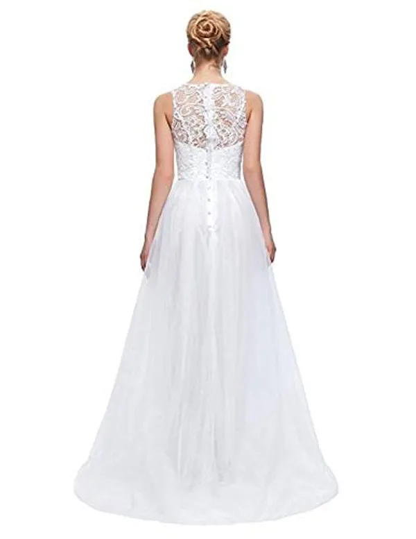 White_Cotton_Premium_&_Elegant_Dress_For_Women