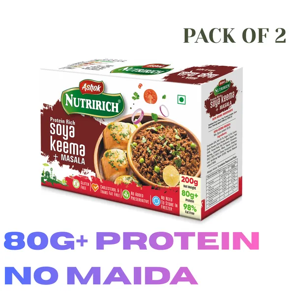Pack_of_2_Nutririch_Soya_Keema_With_Keema_Masala_|200Gm