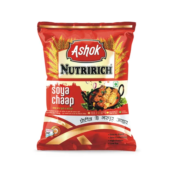 Nutririch_Soya_Chaap,_500_Gm_Zero_Maida