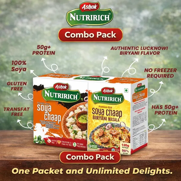4_Pack_Biryani_Soya_Chaap__&_Malai_Soya_Chaap_Pack_4