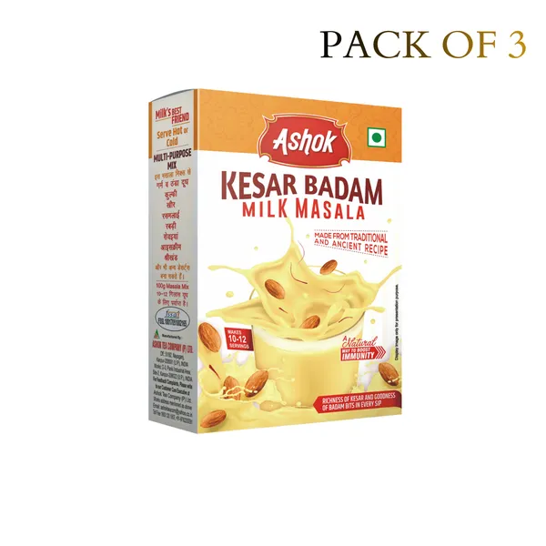 Kesar_Badam_Milk_Masala_100_Gm_(Available_In_Pack_Of_3_And_4)