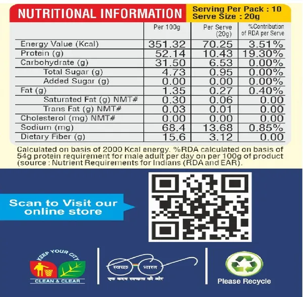 Set_of_2_Nutririch_Star_Shaped_Soya_Chunks_200Gm