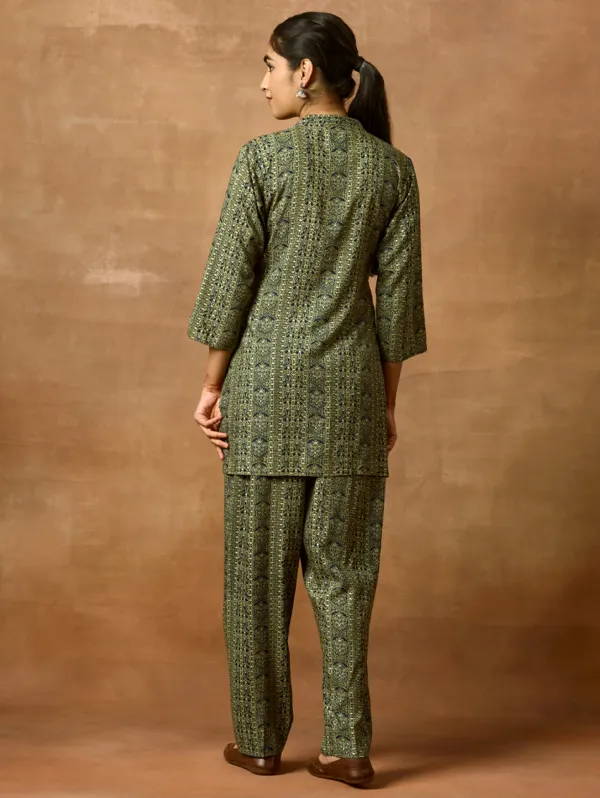 Green_Printed_Viscose_Co-Ord_Set_For_Women