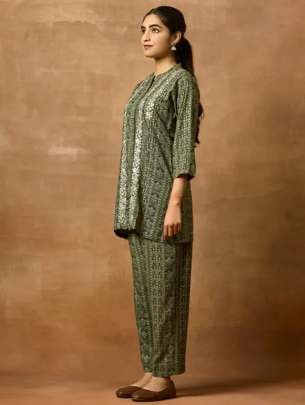 Green_Printed_Viscose_Co-Ord_Set_For_Women