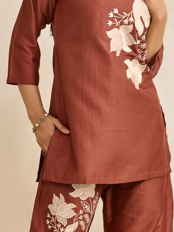 Apple_Blossom_Viscose_Silk_Co-Ord_Set_For_Women