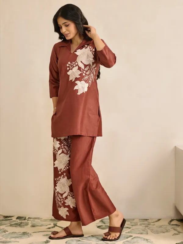 Apple_Blossom_Viscose_Silk_Co-Ord_Set_For_Women