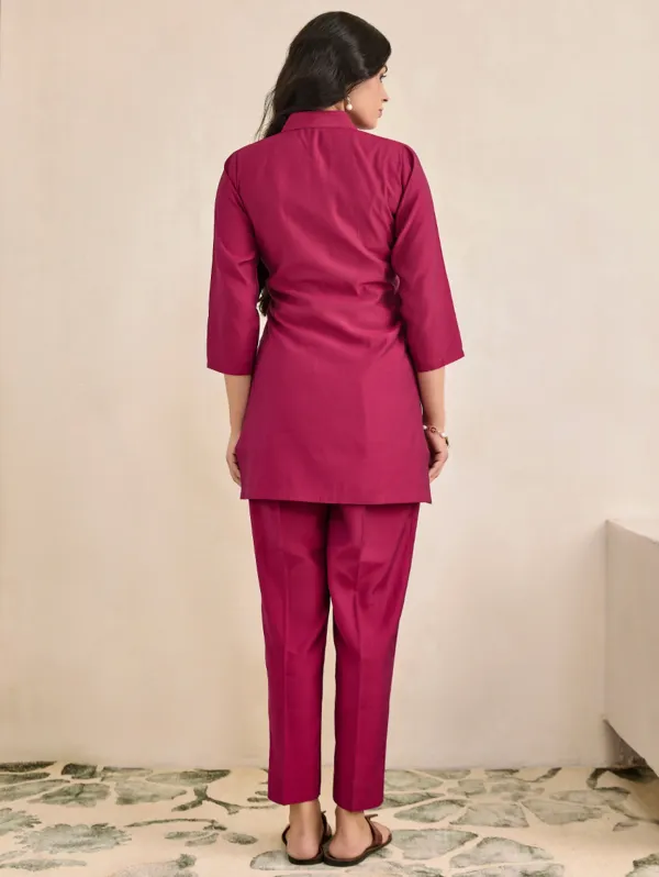 Old_Rose_Viscose_Silk_Co-Ord_Set_For_Women
