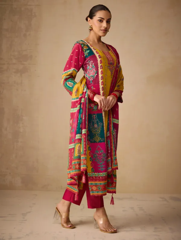 Tulip_Yellow_Digitally_Printed_Pure_Natural_Crepe_Kurta_Set_For_Women