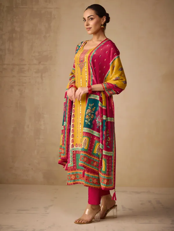 Tulip_Yellow_Digitally_Printed_Pure_Natural_Crepe_Kurta_Set_For_Women
