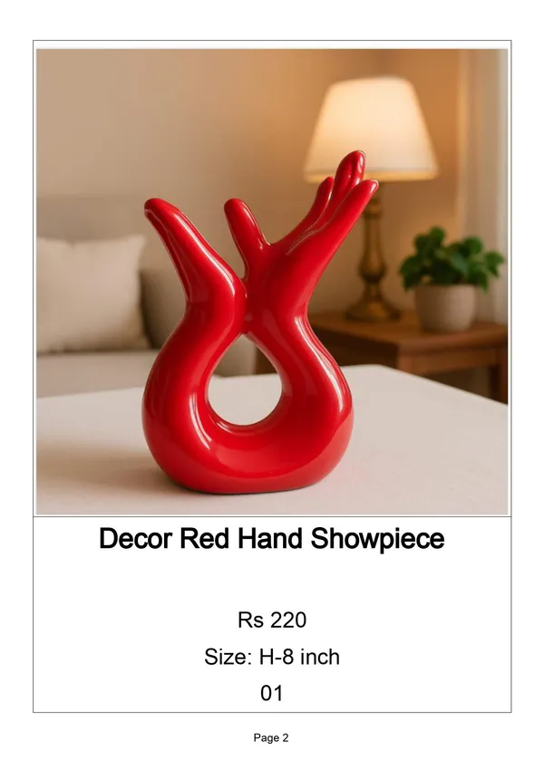 Red_Ceramic_Contemporary_Hand_Gesture_Showpiece