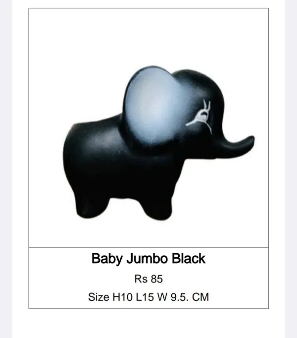 Black_Ceramic_Decorative_Twotone_Elephant_Figurine