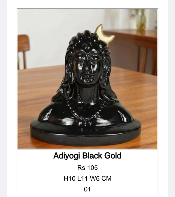 Black_And_Gold_Polyresin_Spiritual_Adiyogi_Shiva_Meditating_Religious_Idol
