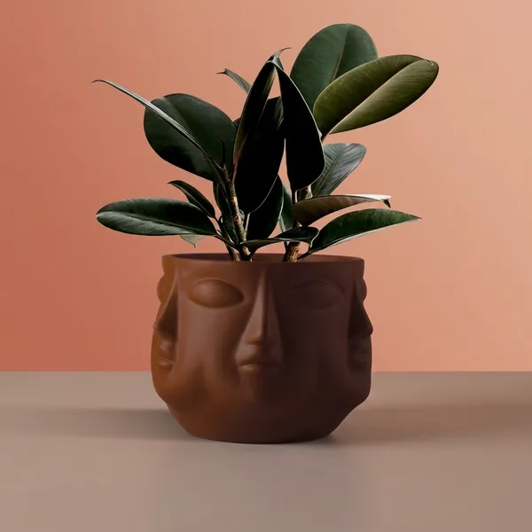 Brown_Ceramic_Bohemian_Dual_Face_Truffle_Planter